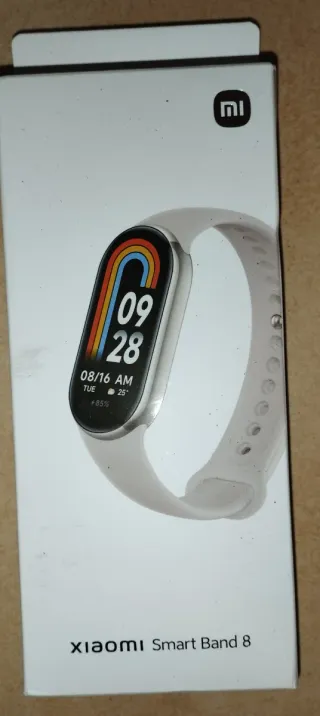 Xiaomi Smart Band 8 Dourado/Branco