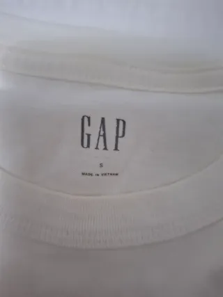 Camiseta GAP Blanca Talla S