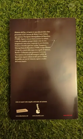 Llibre Històries del Bus i del Metro