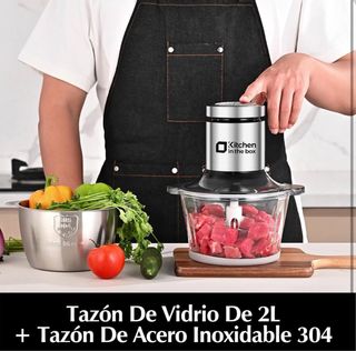 NUOVA! Tritacarne elettrica 2 contenitori 2L 400W da estrenare