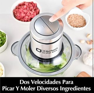 NUOVA! Tritacarne elettrica 2 contenitori 2L 400W da estrenare