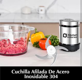 NUOVA! Tritacarne elettrica 2 contenitori 2L 400W da estrenare