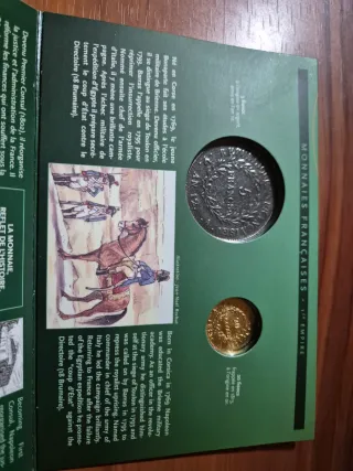 Monedas Napoleónicas Francesas Antiguas