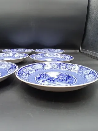 Set platillos loza inglesa