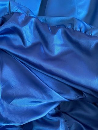 Vestido fiesta azul eléctrico