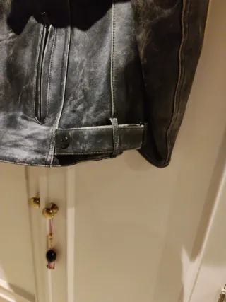 Chaqueta Motera Piel Triumph Chica