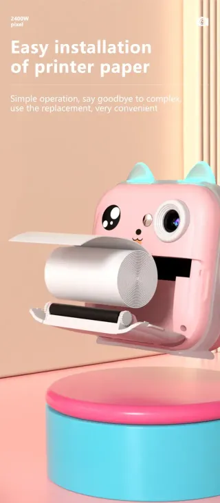 Cámara Rosa Instantánea. NUEVA!!!