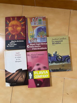 pack llibres en català (per a Josep M)