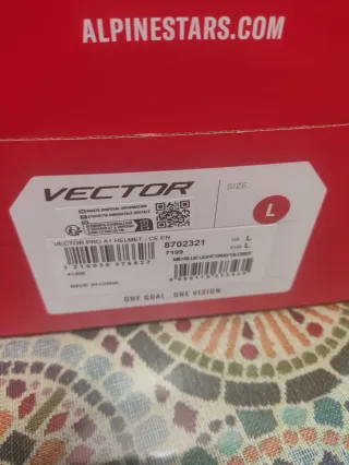 Casco Alpinestars Vector Pro A1. Talla L