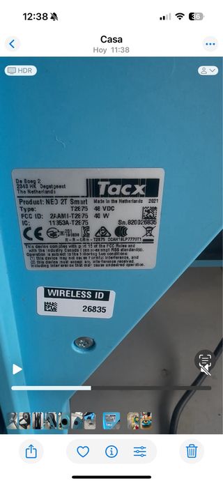 Rodillo Tacx Neo 2 Transmisión Directa