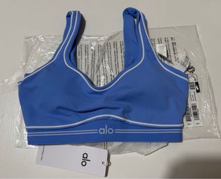 Top Alo Yoga Azul original nuevo a estrenar