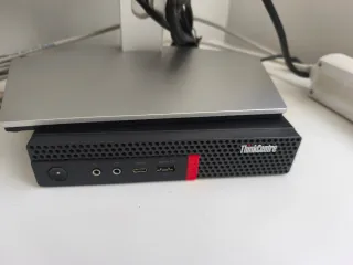 Ordenador Lenovo ThinkCentre Negro/Plateado