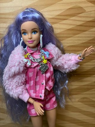 Barbie Extra Muñeca Pelo Morado