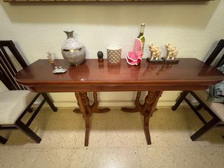 Conjunto Muebles Salón Clásico Madera