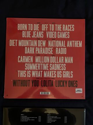 Pack 2 vinili Lana Del Rey | Born To Die + Chemtrails