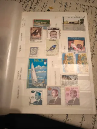 Lote Sellos Extranjeros