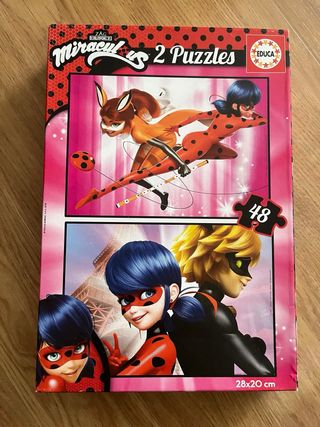 Puzzles Miraculous Ladybug 48 piezas