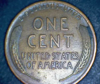 MONEDA 1 CENTAVO LINCOLN.1919.DOUBLE DIE FECHA.