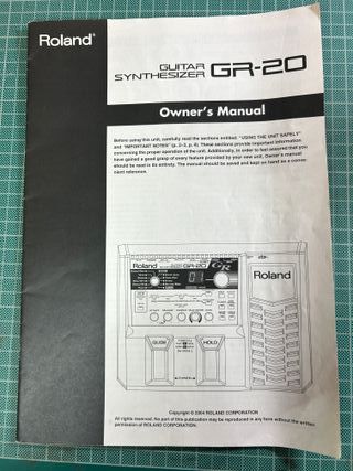 Roland GR-20 Guitar Synthesizer Pedal
