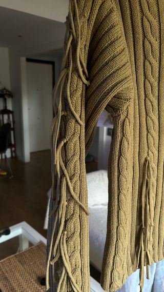 Suéter ZARA verde oliva talla M