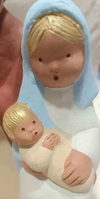 Belén Misterio figura artesanal