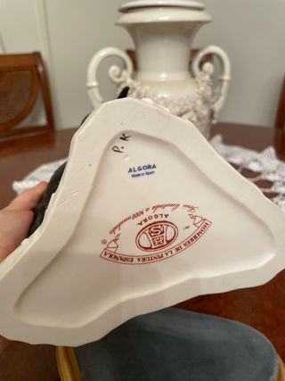 Figura Cazador con Perro - Algora