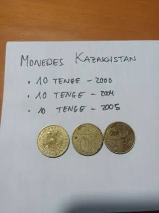 Monedas de Kazajistán