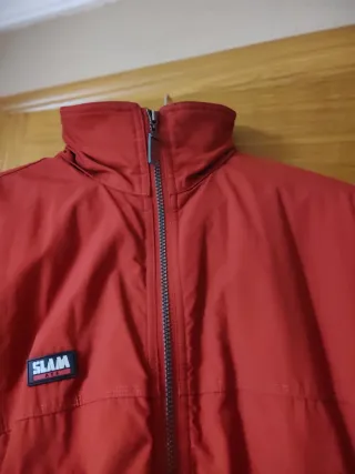 Chaqueta SLAM Rojo-Anaranjado Mujer