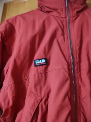 Chaqueta SLAM Rojo-Anaranjado Mujer