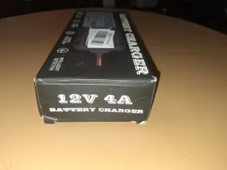 Cargador Batería 12V 4A Coche Moto AGM GEL