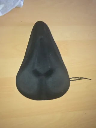 Funda sillín bicicleta negra