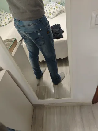 Pantalones vaqueros azules