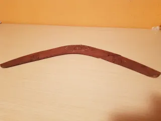 Boomerang auténtico certificado