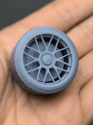 Ruedas de resina 1/24 y 1/18 para tus coches