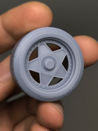 Ruedas de resina 1/24 y 1/18 para tus coches