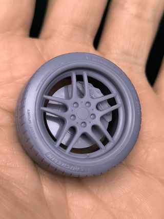 Ruedas de resina 1/24 y 1/18 para tus coches