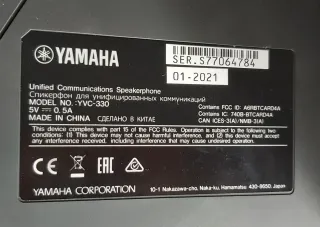 Altavoz Conferencia Yamaha YVC-330