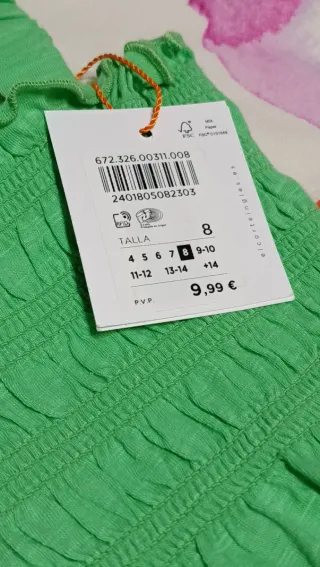 Lote 4 camisetas niña  El corte inglés