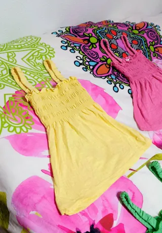 Lote 4 camisetas niña  El corte inglés