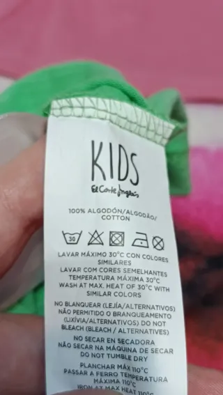 Lote 4 camisetas niña  El corte inglés