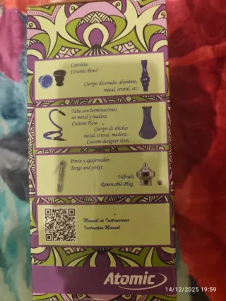 Maletín de lujo con candado y accesorios