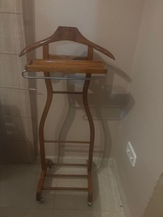 Galán de noche madera y metal