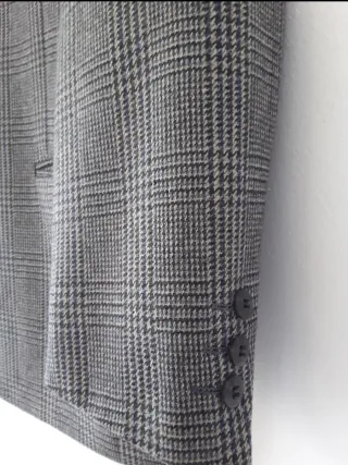 Chaqueta Cortefiel Hombre Gris Talla L