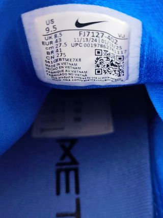 T43 - Nike Free Metcon 6 - Racer Blue