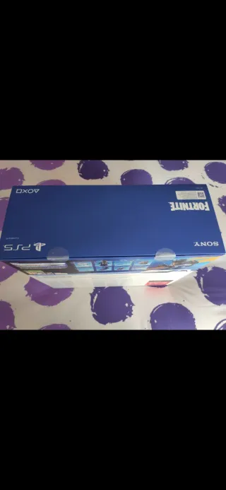 PS5 Slim chasis E. Edición Fortnite