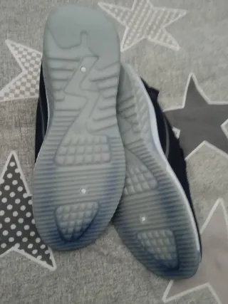 Zapatillas deportivas azules y blancas talla 38