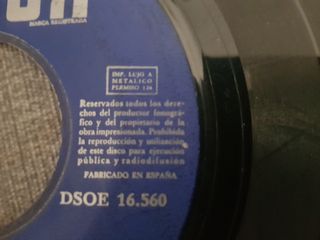 The Beatles 1963 Twist and shout ODEON vinilo 7"