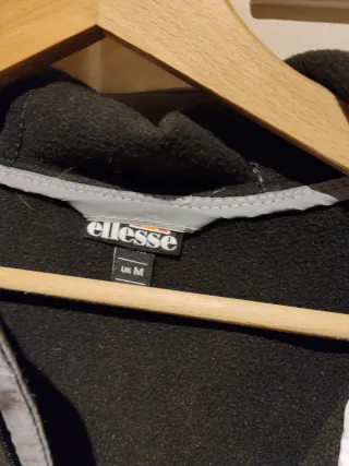 Chaqueta Invierno Hombre Ellesse Negra/Blanca