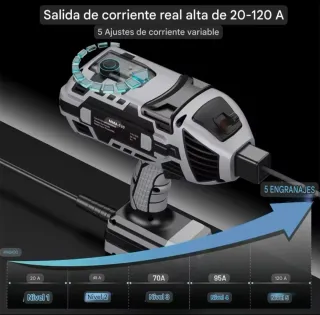 Máquina Soldar Inverter Portátil ARC-120