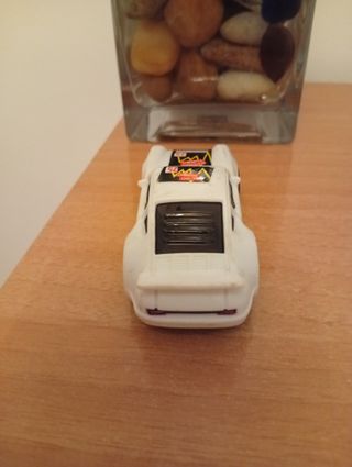 Coche Racing Turbo Blanco